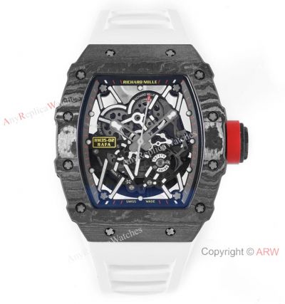 Swiss 1:1 Richard Mille Rafael Nadal RM35-02 Copy Watch NTPT Carbon